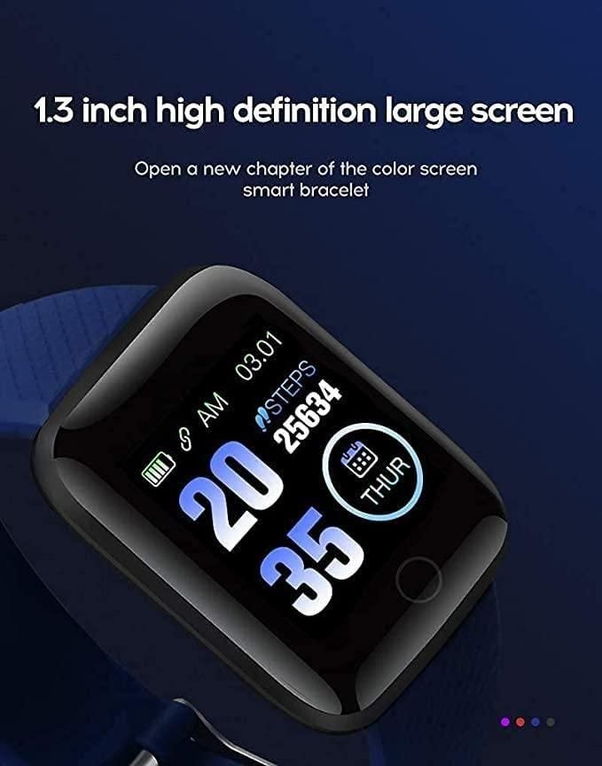 Fitness Tracker Smartwatch Heart Rate Blood Pressure