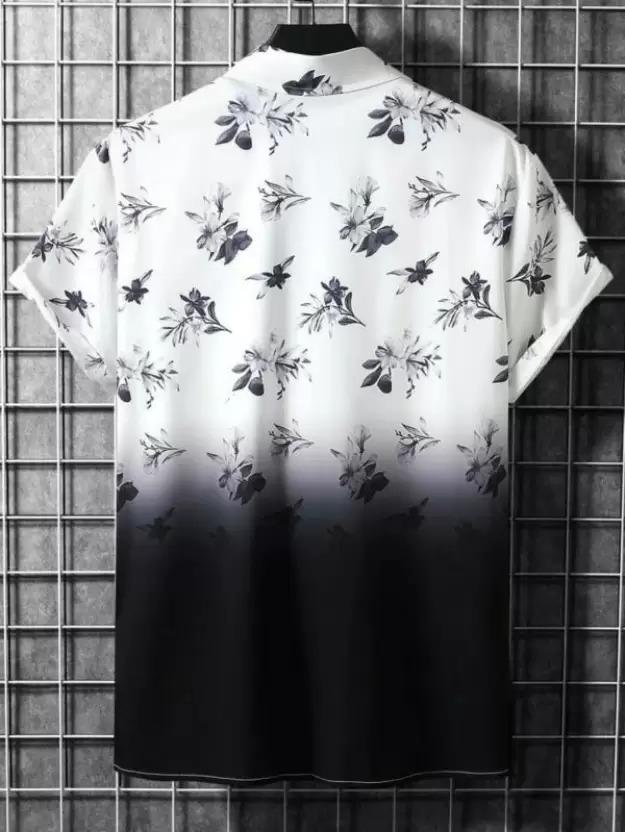 Printed Half Sleeves Fit Men's Casual Shirt