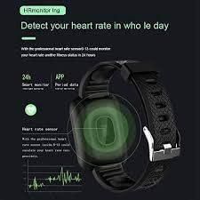 Fitness Tracker Smartwatch Heart Rate Blood Pressure