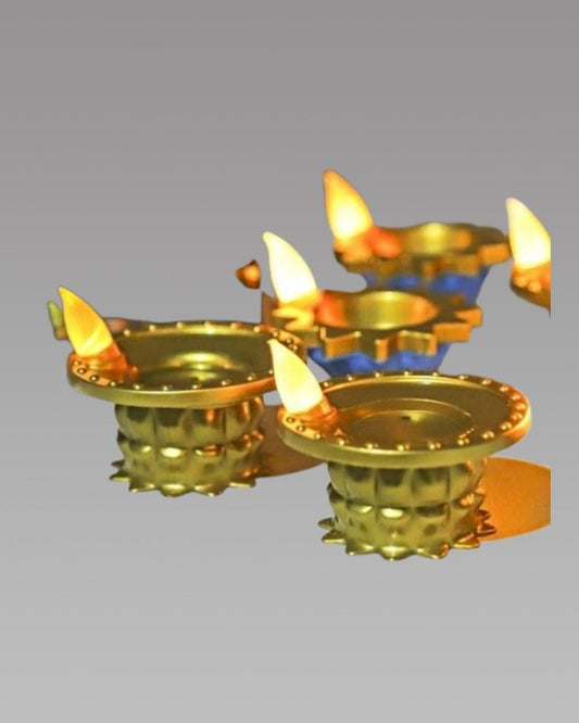 Water Pouring  Diya Led Light