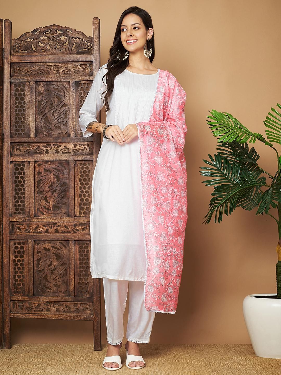 Women Kurta Pant With Dupatta